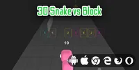 3D Snake versus Block