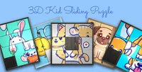3D Kid Sliding Puzzle