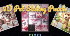 3D Pet Sliding Puzzle