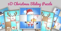 3D Christmas Sliding Puzzle