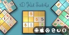 3D Kid Sudoku