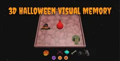 3D Halloween Visual Memory