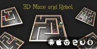 3D Maze And Robot