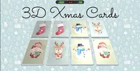 3D Christmas Cards
