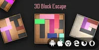 3D Block Escape